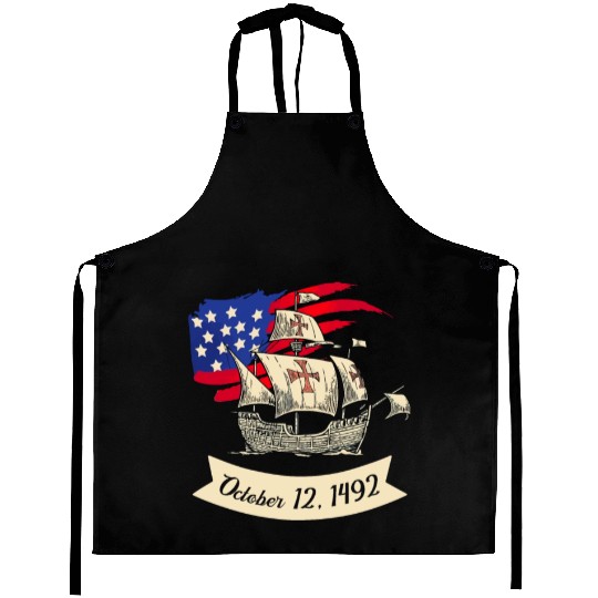 Columbus Day 1492 Aprons