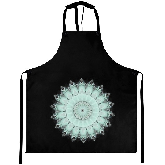 Light Green Cool Sign Aprons