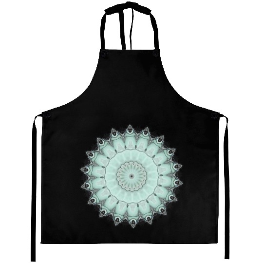 Light Green Cool Sign Aprons