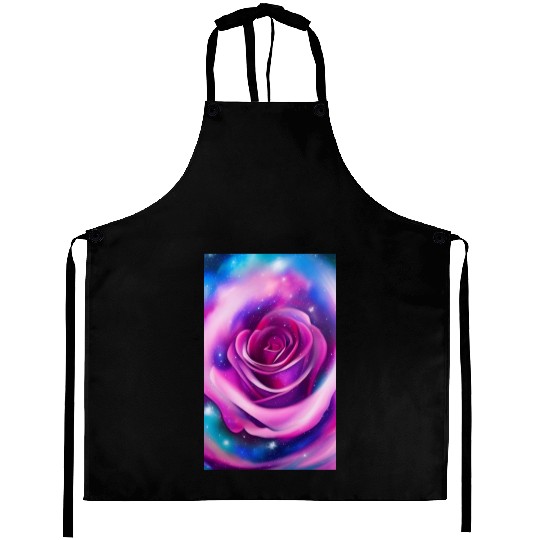 Galaxy rose Aprons