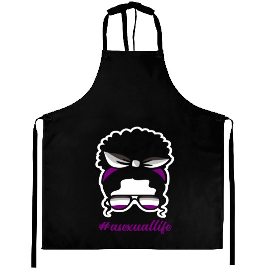 Asexual Woman Women Gift Aprons