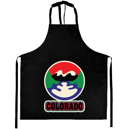 US States COLORADO Aprons