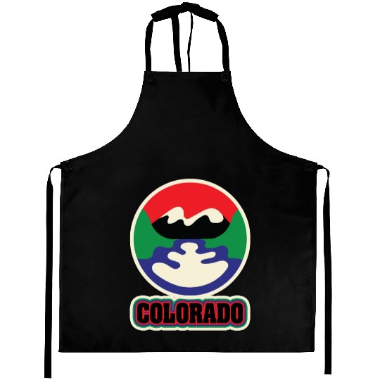 US States COLORADO Aprons