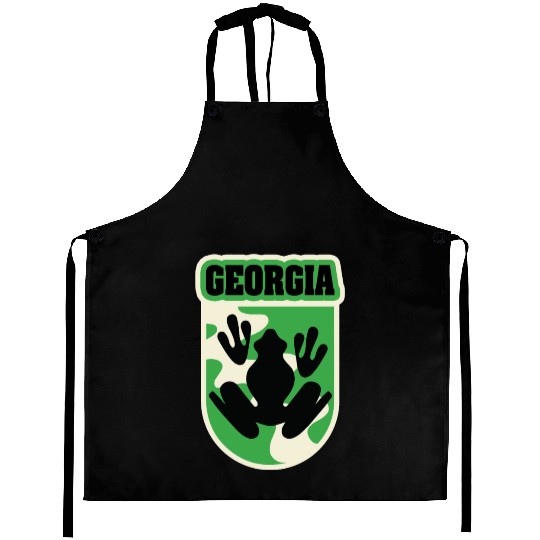 US States GEORGIA Aprons
