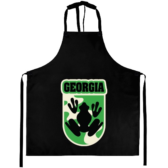 US States GEORGIA Aprons