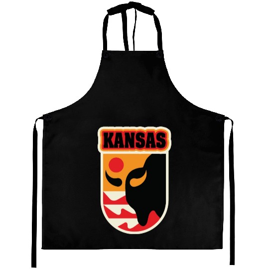 US States KANSAS Aprons