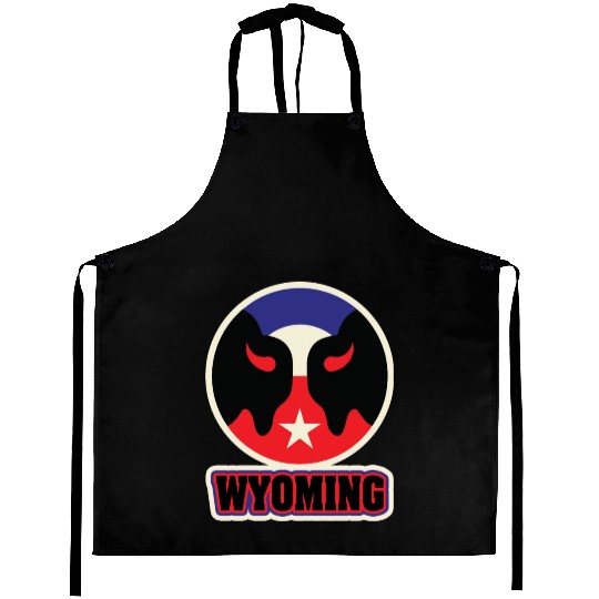 US States WYOMING Aprons