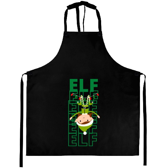 Elf Love Green Aprons