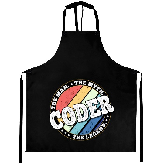 Coder. The man. The myth. The legend. Aprons