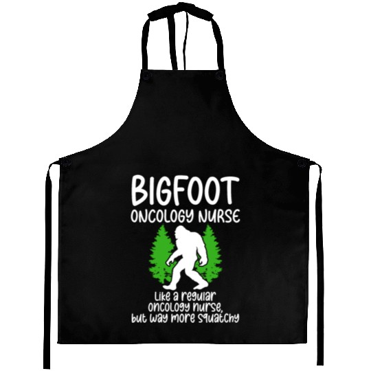 Bigfoot Party Supplies Bigfoot Oncology Nurse Aprons