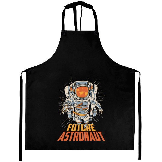 Future Astronaut Space Astronomy Planets Rocket Aprons