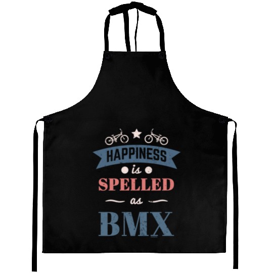Happiness satisfaction BMX bike adrenaline Aprons