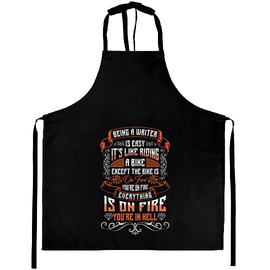 Writer Literature Aprons