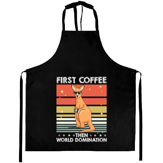 Kangaroo Coffee Aprons