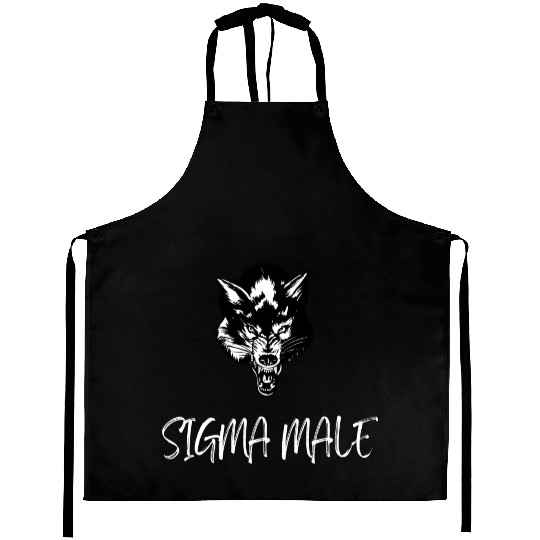 Lone Wolf Sigmamale Alfa Male Aprons