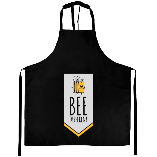 bee different saying quote Aprons