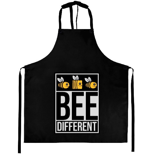 bee different saying quote Aprons