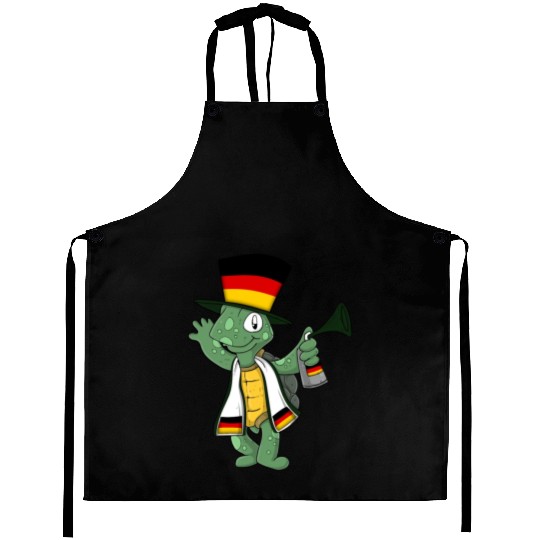 German Fan Turtle Aprons
