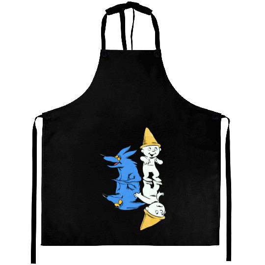 quot Me and My Arrow quot Fitted V Neck Aprons