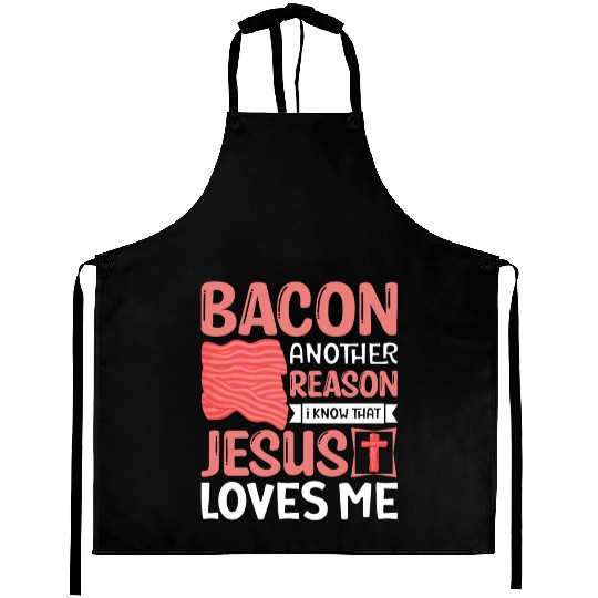 Bacon Lover Funny Bacon Famous Food Keto Diet Aprons