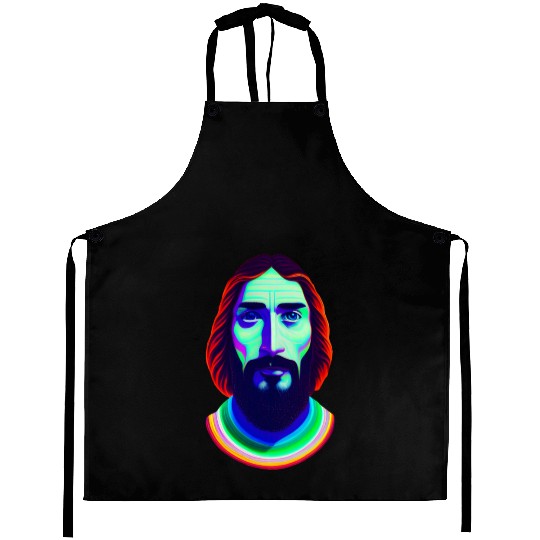 Jesus Christ or Jesus of Nazareth Aprons