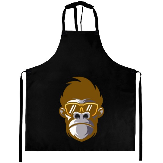 monkey face Aprons