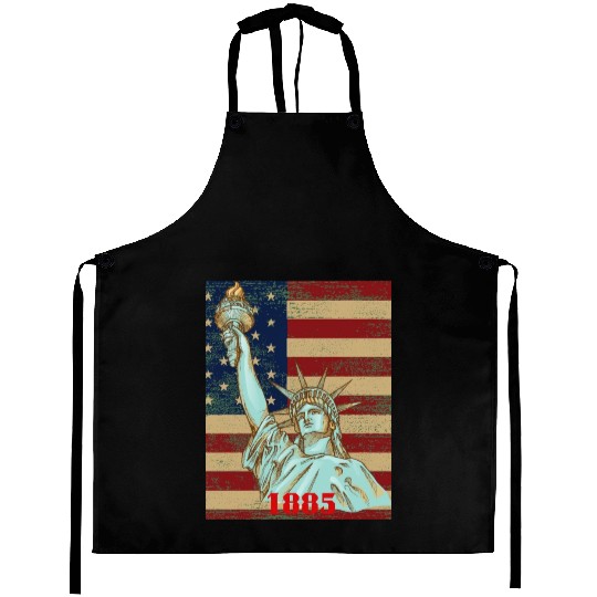 LOVE-Statue of Liberty Aprons