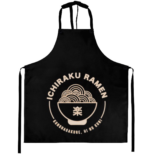 Ichiraku Ramen Hidden Leaf Aprons