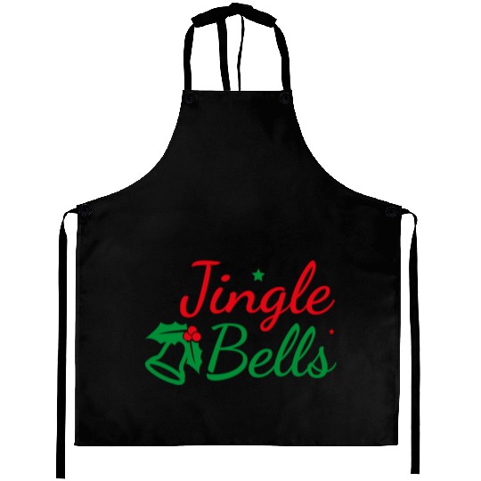 Jingle Bells - Marry Christmas Aprons