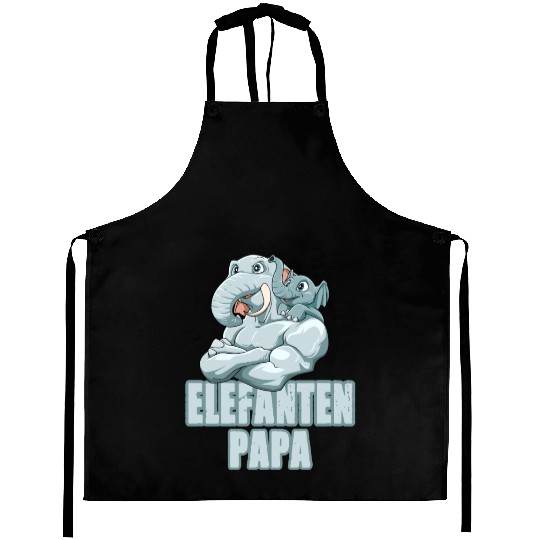 Strong Gorilla with Gorilla Kid for a Gorilla Aprons