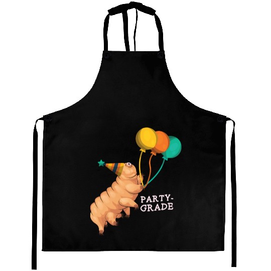 Party-Grade Moss Piglet Science Lover Tardigrade Aprons
