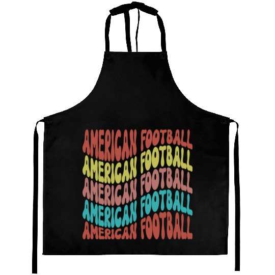 american Football Fan Aprons, Cute Game Day Aprons