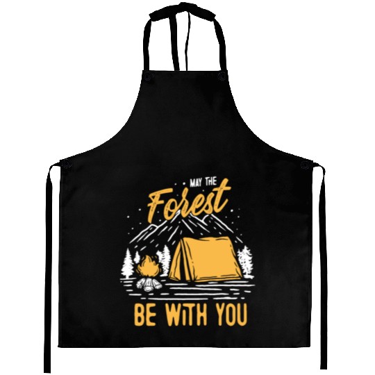 May The Forest Be With You Aprons