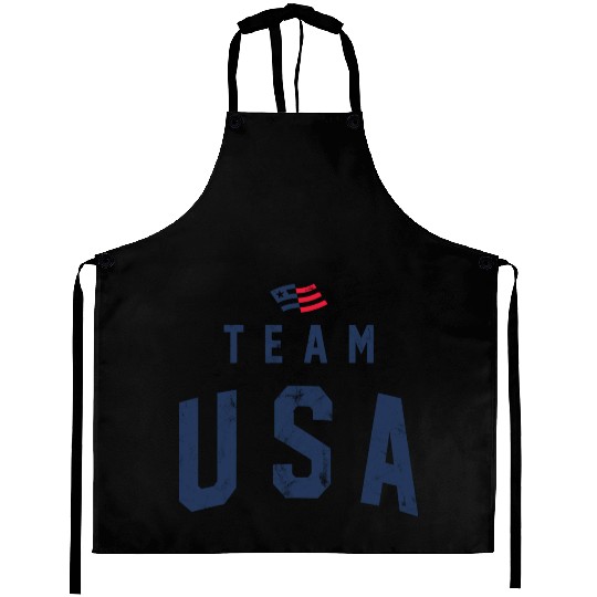 TEAM USA USED LOOK Aprons