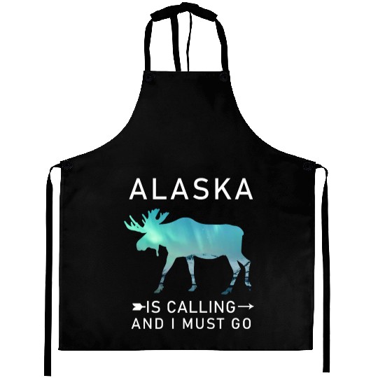 Alaska Gift USA Natur Bär Denali Grizzly Wald Aprons