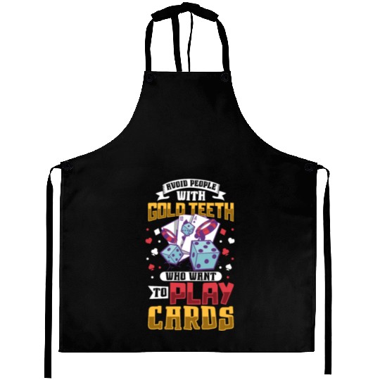 Poker Casino Poker Player Gambling Roulette Gift Aprons