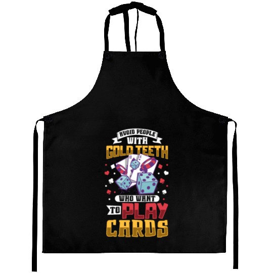 Poker Casino Poker Player Gambling Roulette Gift Aprons
