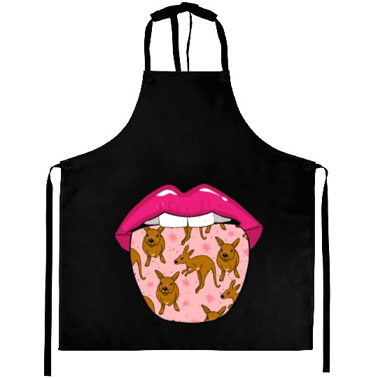 Kangaroo Tongue Aprons
