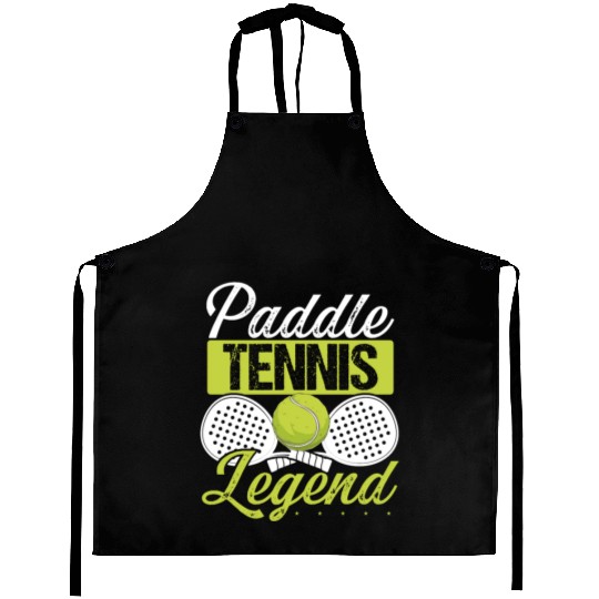 Paddle Tennis Player Match Paddle Legend Aprons