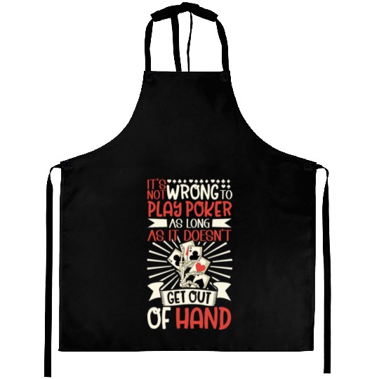 Poker Casino Poker Player Gambling Roulette Aprons