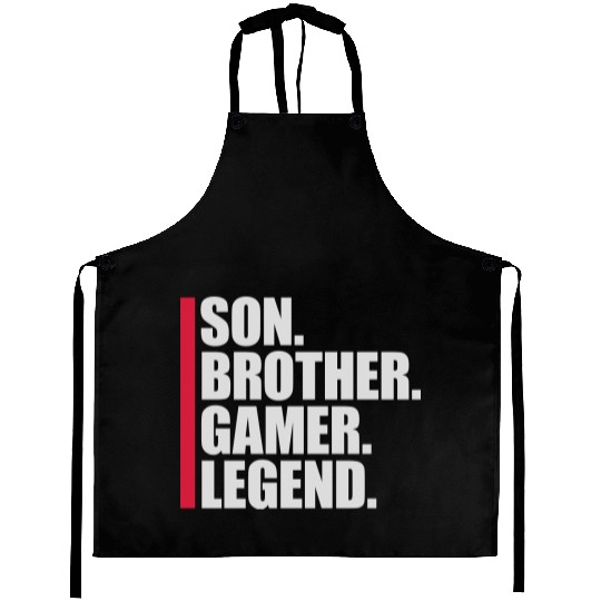 son brother gamer legend Aprons