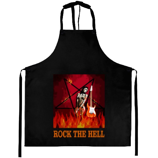 ROCK THE HELL Aprons