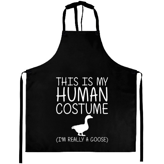 Goose Easy Halloween Human Costume Waterfowl Anima Aprons