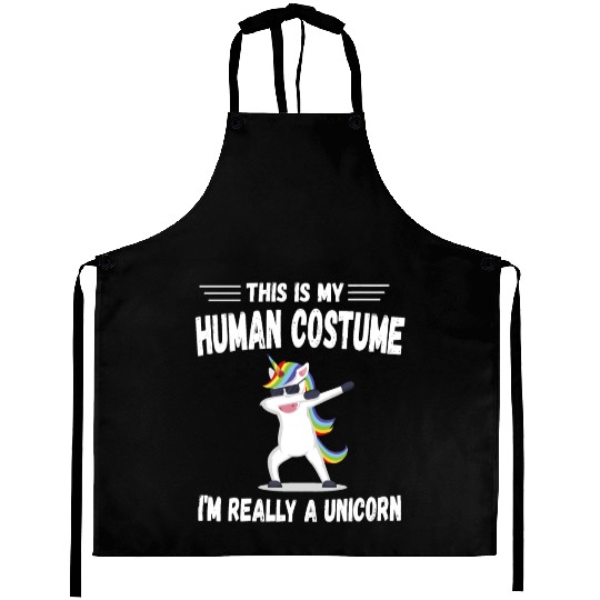 Amazon.com: This Is My Human Costume I'm Really A Aprons