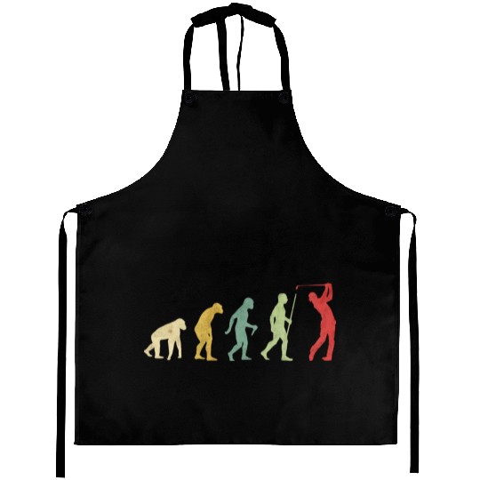 Golf Shot Hole In One Evolution Aprons