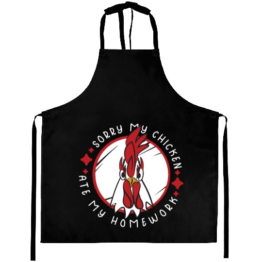 Chicken Farmer Gift Funny Chickens Country Farm Aprons