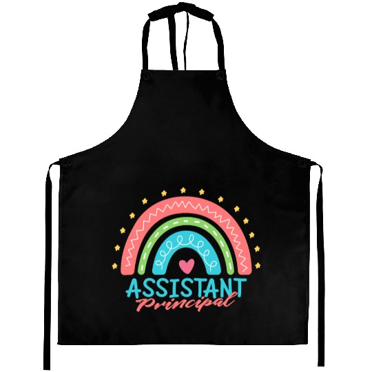 Assistant Principal Back School Teacher Principal Aprons
