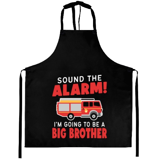Hit The Alarm I'm Going To Be A Brother | Aprons