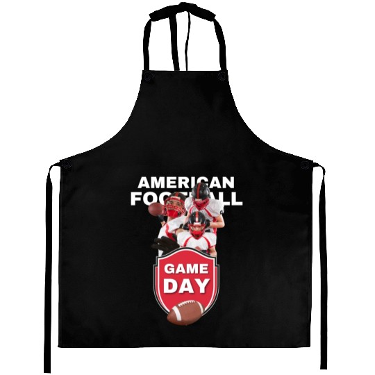 American Football Game Day Football Season Aprons