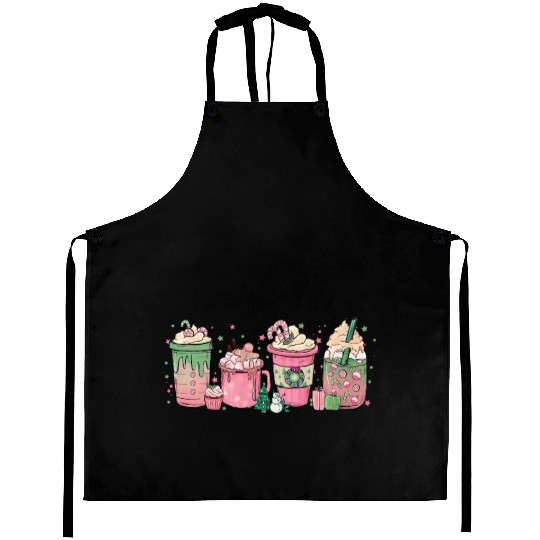 Hot Chocolate Cup Peppermint Mocha Aprons